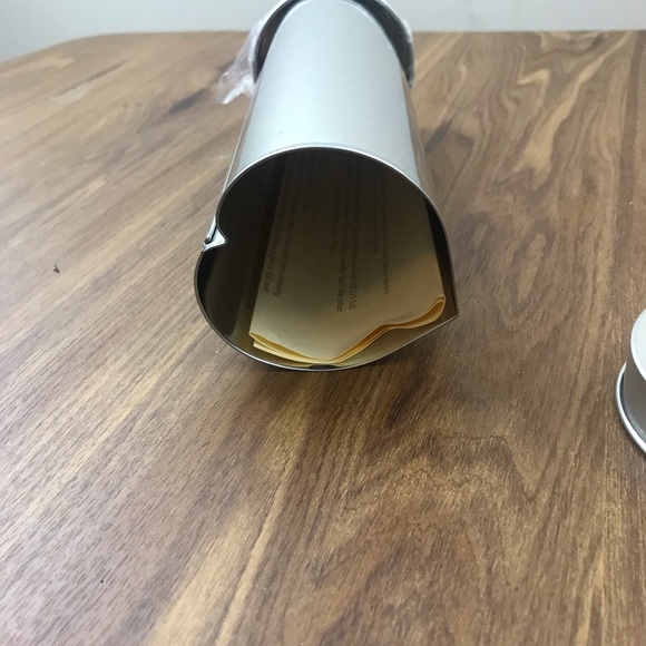 ❤️VTG The Pampered Chef Valtrompia Bread Tube #1560 Heart Shape New No Box Set 2 - Picture 4 of 9